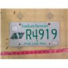 Image 3 : ROUGH RIDER LICENSE PLATE AND RIDER PRIDE BEER BOTTLE