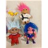 Image 4 : LOT OF 6 VINTAGE TROLLS