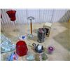Image 4 : BOX OF CANDLE HOLDERS