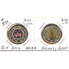 Image 1 : 2020 BILL REID - HAIDA GRIZZLY BEAR - $2.00 COINS - Coloured & Non Coloured