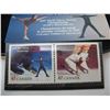 Image 2 : 2001 WORLD FIGURE SKATING CHAMPIONSHIPS - STAMP & GOLD PLATED MEDALLION SET