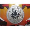 Image 2 : 2017 CANADIAN $3 SILVER COIN - .9999 PURE SILVER - HEART of OUR NATION