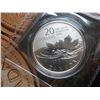 Image 2 : 2012 CANADIAN $20 SILVER COIN - .9999 PURE SILVER - FAREWELL to the PENNY