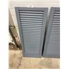 Image 2 : 2 window shutters 37"x15"