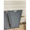 Image 2 : 2 window shutters 37"x15"