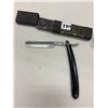 Image 4 : straight razor geo w korn razor + 2 razors in case