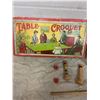 Image 2 : table croquet game- 1920's Milton Bradley comp- looks to be complete