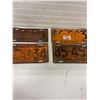 Image 1 : 4 Saskatchewan licence plates  1938, 1939, 2- 1942 as is condition