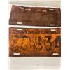 Image 2 : 4 Saskatchewan licence plates  1938, 1939, 2- 1942 as is condition