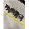 Image 1 : 2- porcelain horses- team of geldings- heavy horse