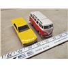 Image 2 : 2 X 1/43 SCALE DIE CAST 66 MUSTANG & VW VAN