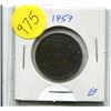 Image 1 : 1859 Canadian Large Cent