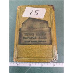 METAL SAVINGS BANK FROM TERRE HAUTE INDIANA (NO KEY)