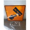 Image 1 : 2 METAL SIGNS
