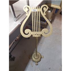 OLD BRASS MUSIC STAND