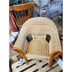 WICKER ROCKING CHAIR