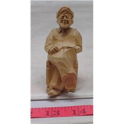 1993 Quebec Canada Seated Grandfather Hand Carved