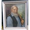 Image 1 : 1962 Original Oil Painting "Country Patriarch" Framed