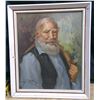 Image 2 : 1962 Original Oil Painting "Country Patriarch" Framed
