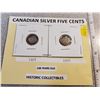 Image 1 : Canadian Silver five cents - 1918-1920