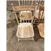 Image 2 : 4 Wooden Kitchen Chairs