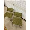 Image 3 : 4 Stacking Stools 1970's