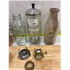 Image 3 : Lot - Milk Bottles,Beer Stein,Lamp Parts,Bottles etc.