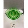 Image 2 : Green Depression Glass Juicer