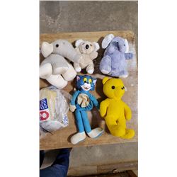 1960’S STUFFED ANIMALS WINNIE THE POOH GANZ STUFFED ANIMALS, WINNIE THE POOH, ELEPHANTS & MORE