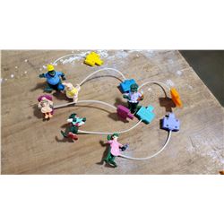 DINOSAURS TV SHOW MCDONALDS TOYS COMPLETE SET