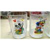 Image 5 : DISNEY WORLD SET OF 4 GLASSES