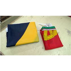 FLAGS JAMAICA AND PORTUGAL