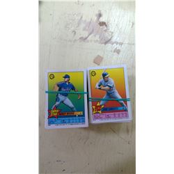 1989 O-PEE-CHEE BASEBALL BUBBLEGUM CARDS
