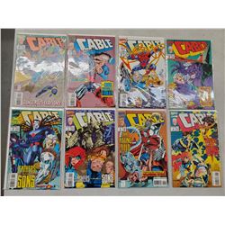 8 MARVEL CABLE COMICS