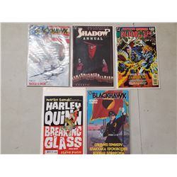 5 ASSORTED DC COMICS