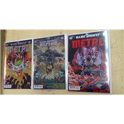 2 DARK KNIGHTS METAL COMICS