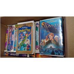 19 ASSORTED CHILDREN MOVIES, VHS AND CVR