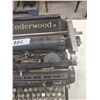 Image 4 : ANTIQUE UNDERWOOD TYPE WRITER