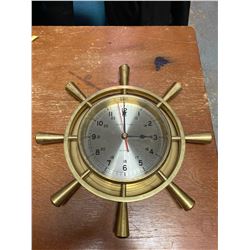 NAUTICAL BRASS CLOCK