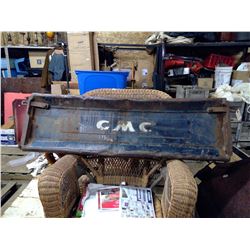 GMC TRUCK TAILGATE LATE 40'S OR EARLY 50'S