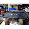 Image 1 : GMC TRUCK TAILGATE LATE 40'S OR EARLY 50'S