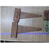 Image 2 : 2 SETS OF OLD GATE HINGES