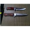 Image 2 : 2 HUNTING KNIVES 11IN