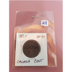 1882 H VICTORIA CENT