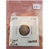 Image 1 : 1893 VICTORIA 5 CENTS