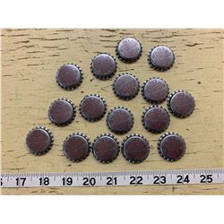 16 SUGAR FREE COLA UNUSED BOTTLE CAPS NOS
