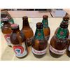 Image 3 : 12 VINTAGE SHORT NECK BEER BOTTLES