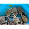 Image 2 : VINTAGE LOCKS WITH KEYS