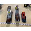 Image 1 : 3 WOOD PLANERS (2X STANLEY HANDYMAN, 1X MAYES)