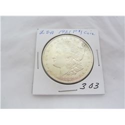 MORGAN SILVER DOLLAR 1921 P